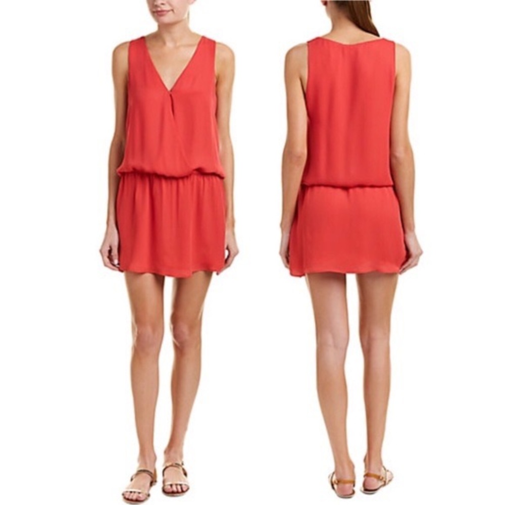 Parker dress in Strawberry red